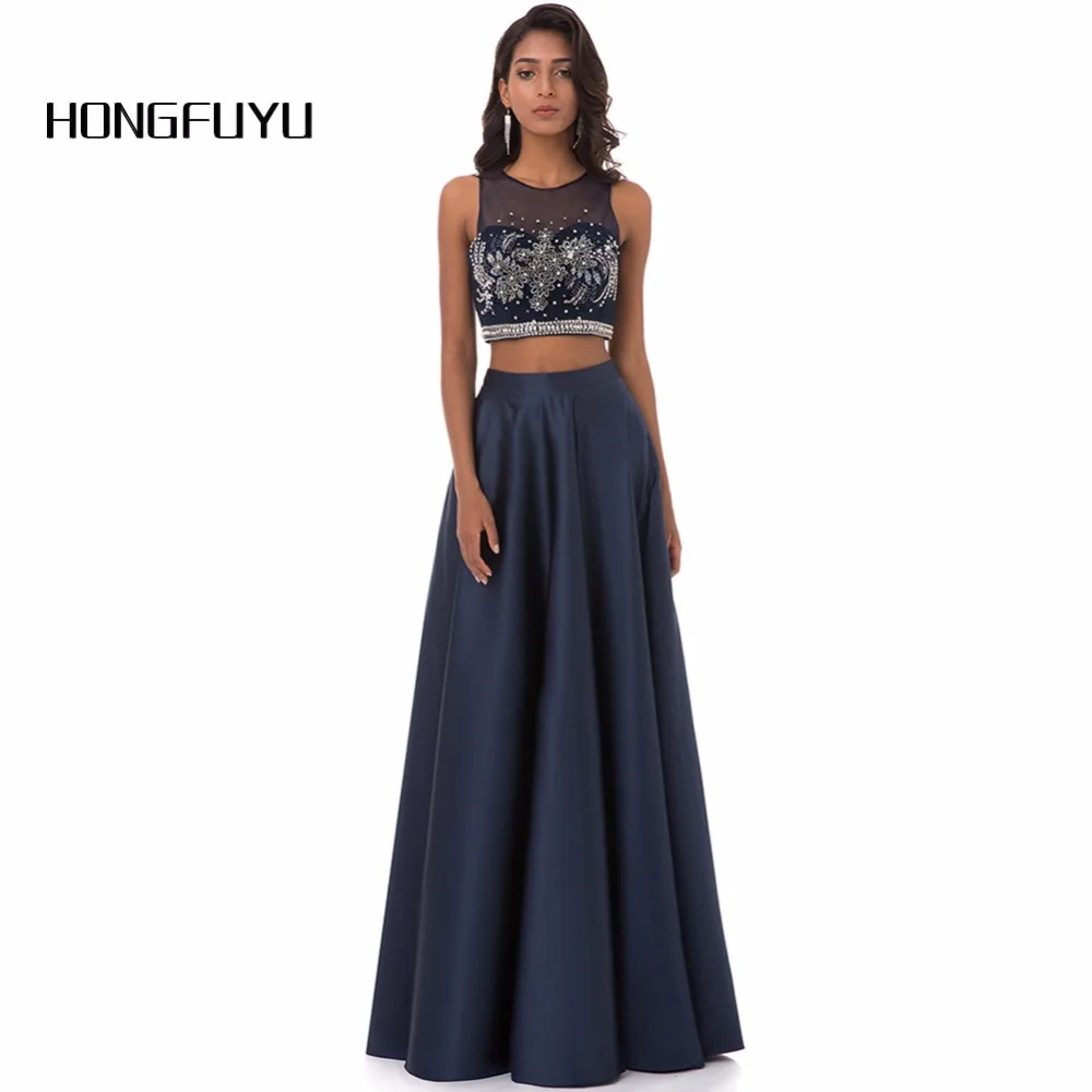HONGFUYU Real Picture Prom Dresses A Line Two Pieces Vestido De Festa Sexy Scoop Sleeveless See Through Long Evening Party Gowns
HONGFUYU Real Picture Prom Dresses A Line Two Pieces Vestido De Festa Sexy Scoop Sleeveless See Through Long Evening Party Gowns