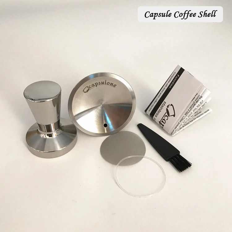 Simple Practical 304 Stainless Steel Dolce Gusto Reusable Dedicated Capsule Coffee Shell Filter With High-quality
Simple Practical 304 Stainless Steel Dolce Gusto Reusable Dedicated Capsule Coffee Shell Filter With High-quality