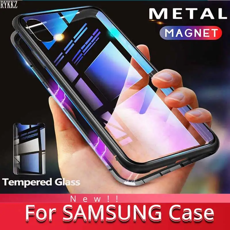 RYKKZ Magnetic Case Cover For SAMSUNG S7 edge Plus S8 Plus S9 Plus Metal Case Cover for SAMSUNG Note 8 9
RYKKZ Magnetic Case Cover For SAMSUNG S7 edge Plus S8 Plus S9 Plus Metal Case Cover for SAMSUNG Note 8 9
