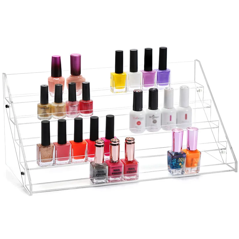 Transparent Acrylic Makeup Nail Polish Storage Organizer Rack Display Stand Holder 65 Bottles Nail Art Polish Showing Shelf
Transparent Acrylic Makeup Nail Polish Storage Organizer Rack Display Stand Holder 65 Bottles Nail Art Polish Showing Shelf
