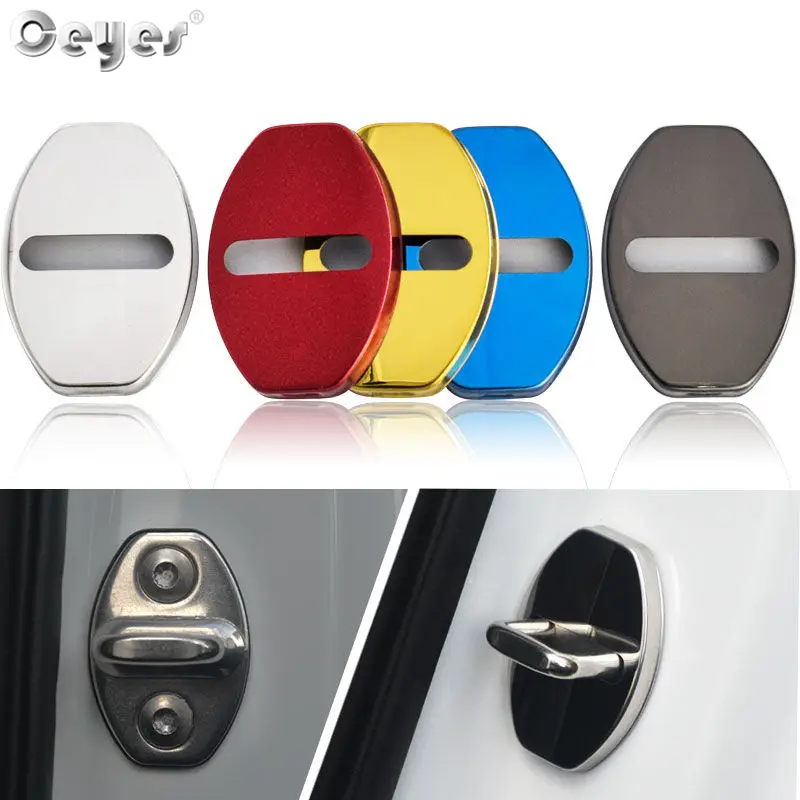 Ceyes Car Door Lock Protective Cover For Case For Audi S line A1 A3 A4 A4L A5 A6L A6 A8 B4 B5 B6 B7 B8 TT Q7 Q5 Auto Accessories
Ceyes Car Door Lock Protective Cover For Case For Audi S line A1 A3 A4 A4L A5 A6L A6 A8 B4 B5 B6 B7 B8 TT Q7 Q5 Auto Accessories