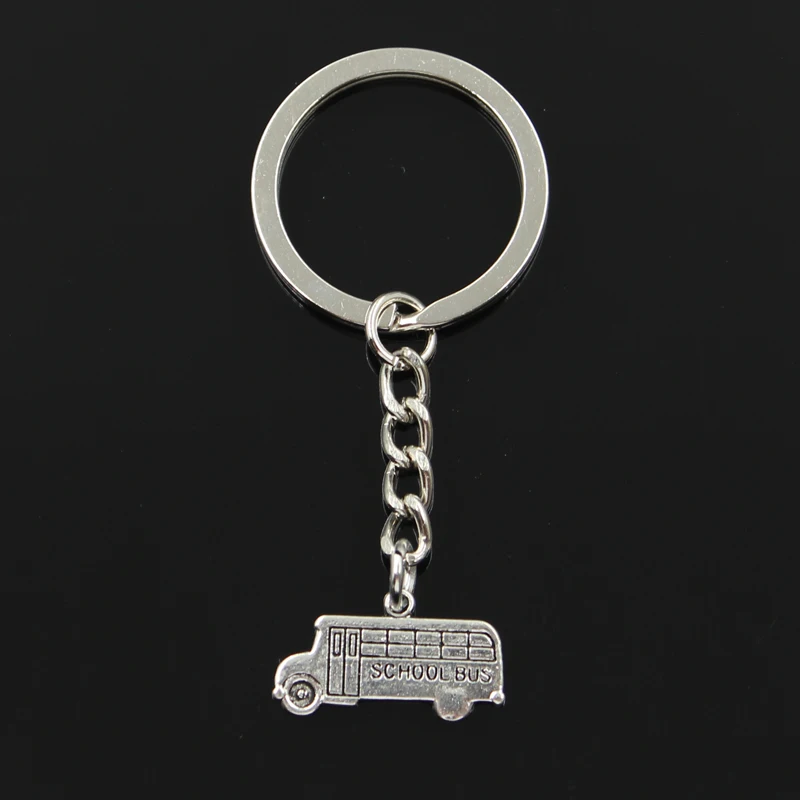 Keychain 13x23mm school bus car Pendants DIY Men Jewelry Car Key Chain Ring Holder Souvenir For Gift
Keychain 13x23mm school bus car Pendants DIY Men Jewelry Car Key Chain Ring Holder Souvenir For Gift