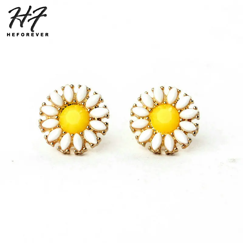 Stud Earrings for Women Gold-color European Sunflower Stone Setting Earring Fashion Jewelry 2018 Gift for Holiday KA354
Stud Earrings for Women Gold-color European Sunflower Stone Setting Earring Fashion Jewelry 2018 Gift for Holiday KA354