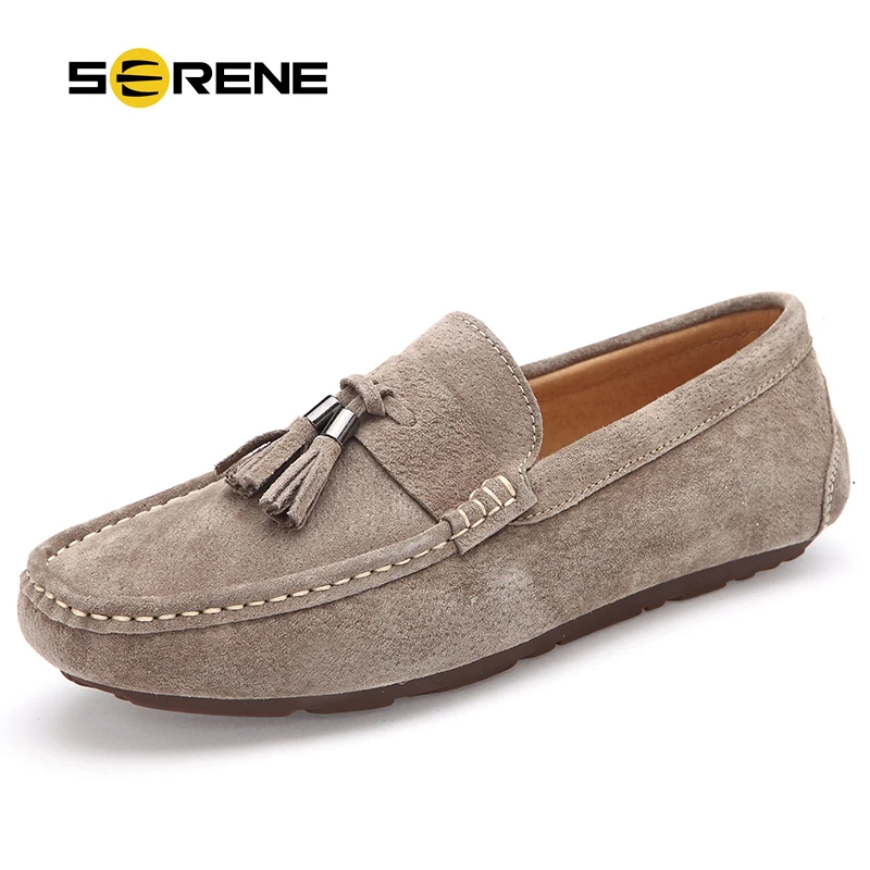 SERENE Brand Suede Leather Men shoes Driving Bean Shoes Loafers With Fur Warm Winter Casual Moccasins Presto Big Size Boat 38~45
SERENE Brand Suede Leather Men shoes Driving Bean Shoes Loafers With Fur Warm Winter Casual Moccasins Presto Big Size Boat 38~45