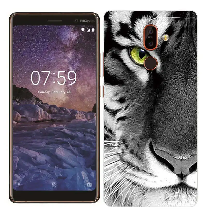 Arvin Case for Nokia 7 Plus Silicon Cover For Nokia 2.1 3.1 5.1 6.1 Transparent Fundas for Nokia X6 Soft TPU Nokia 3 5 6 7 8 Bag (3)