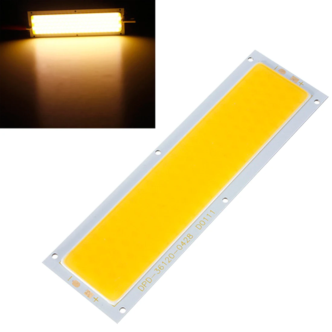 HotCOB LED Panel Strip Light Chip 10W Lamp Bulb Car Light Source Warm White Pure White For DIY Spotlight Floor Lighting DC12-24V
HotCOB LED Panel Strip Light Chip 10W Lamp Bulb Car Light Source Warm White Pure White For DIY Spotlight Floor Lighting DC12-24V