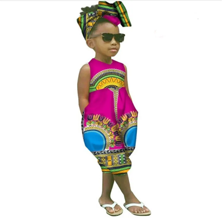 Фото Африканская Женская одежда для детей Дашики традиционный - купить