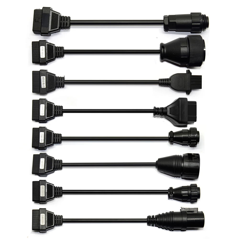 High Quality full set 8 truck cables for pro plus / multidiag pro /OBDII diagnostic tool OBD scanner truck leads
High Quality full set 8 truck cables for pro plus / multidiag pro /OBDII diagnostic tool OBD scanner truck leads