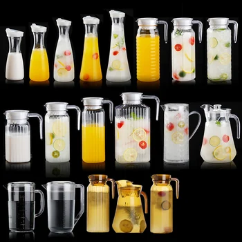 Large Capacity Acrylic Fruit Juice Milk Pot Bar Party Wine Beer Bottle Beverage Cold Water Kettles Anti-fall Water Pitcher Jug
Large Capacity Acrylic Fruit Juice Milk Pot Bar Party Wine Beer Bottle Beverage Cold Water Kettles Anti-fall Water Pitcher Jug