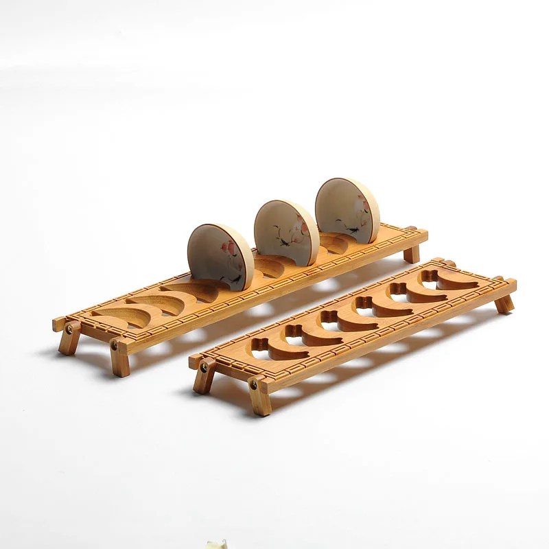 Natural Bamboo Tea Cup Holder Coasters Storage Rack Kung Fu Tea Accessories Handmade Creative Home Decoration Arts Tea ceremony
Natural Bamboo Tea Cup Holder Coasters Storage Rack Kung Fu Tea Accessories Handmade Creative Home Decoration Arts Tea ceremony