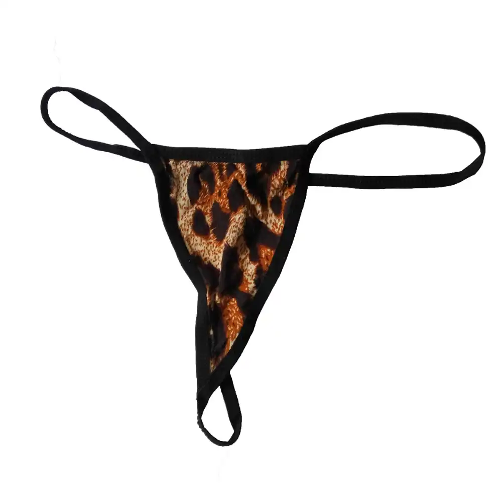 Leopard Women Sexy Thong Temptation G String Comfortable G String