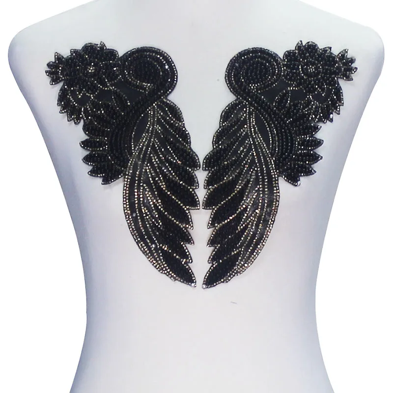 5 зеркальных пар черных бусин, Кристальные стразы, цветы, исправление, аппликация, патчи, железный n стикер, мотив, вышивка, рукоделие, шитье, T2337 
5 зеркальных пар черных бусин, Кристальные стразы, цветы, исправление, аппликация, патчи, железный n стикер, мотив, вышивка, рукоделие, шитье, T2337