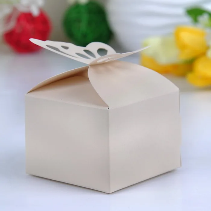 butterfly candy box diy folding party wedding boda decoration