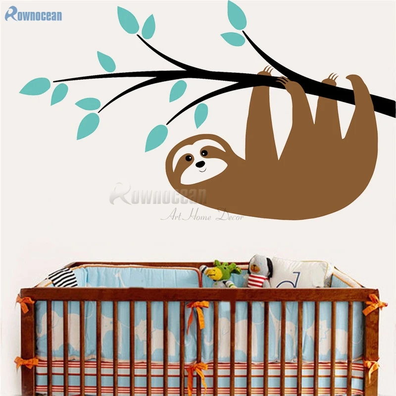 Sloth Catch The Branch Wall Art Sticker Kids room decor Nursery Decor Animals Print Jungle Nursery Art Decoration T-05
Sloth Catch The Branch Wall Art Sticker Kids room decor Nursery Decor Animals Print Jungle Nursery Art Decoration T-05