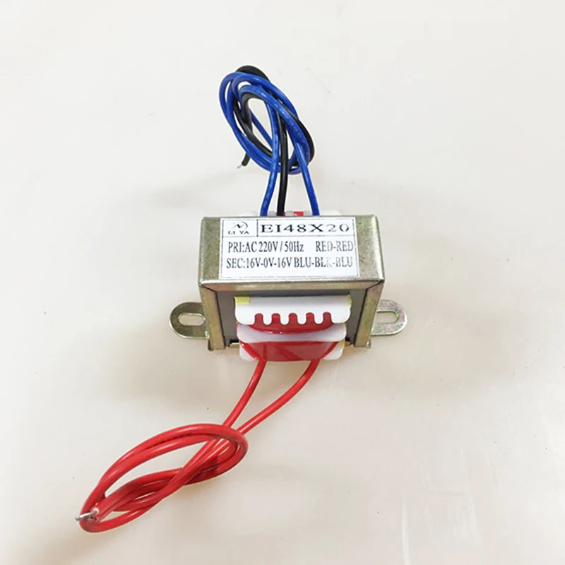 EI48 8W 50/60Hz EI Power Transformer 8W Input AC220V 380V 110V Output Dual 12V/Dual 6V/Dual 24V/Dual 18V Two lines
EI48 8W 50/60Hz EI Power Transformer 8W Input AC220V 380V 110V Output Dual 12V/Dual 6V/Dual 24V/Dual 18V Two lines