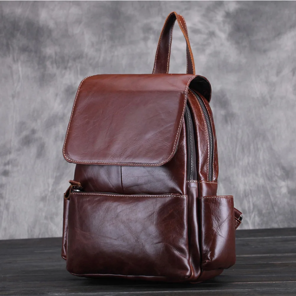 Luxury Genuine Leather Women Backpack Soft Oil Wax Cow Leather Female Rucksack Ladies Laptop Bag Daily Backpack Girls School Bag
Luxury Genuine Leather Women Backpack Soft Oil Wax Cow Leather Female Rucksack Ladies Laptop Bag Daily Backpack Girls School Bag