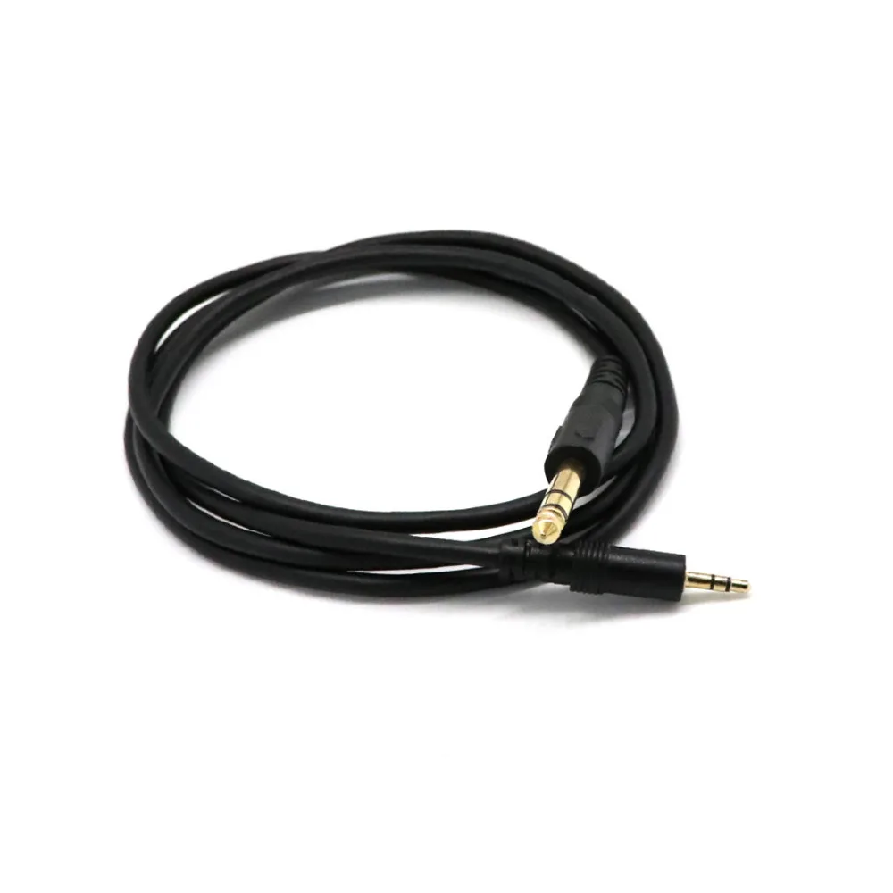 3.5mm 18 Male to 6.35mm 14 Male TRS Stereo Audio Cable Housing for iPad, Laptop,Home Theater Devices, and Amplifiers (1)