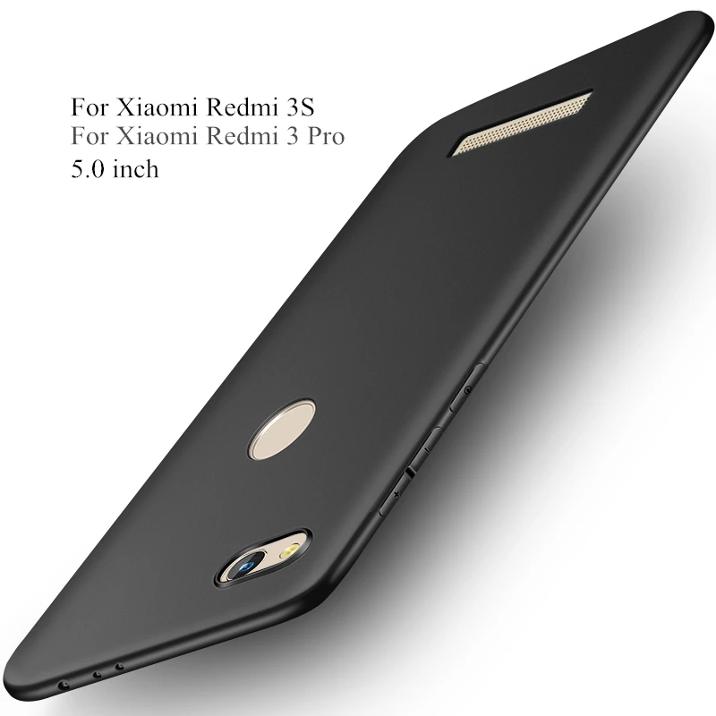 Чехол для Xiaomi Redmi 3 3S Pro Prime Матовые чехлы силиконовый чехол мобильного телефона