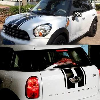 Car Black Racing Dual stripes 13'' Hood Rear Decals for MINI Auto Vinyl Stickers ZC978
Car Black Racing Dual stripes 13'' Hood Rear Decals for MINI Auto Vinyl Stickers ZC978