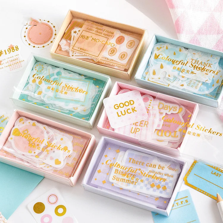 Mohamm Macaron Color cute bullet journal scrapbook paper diary label small album stickers scrapbooking stationery
Mohamm Macaron Color cute bullet journal scrapbook paper diary label small album stickers scrapbooking stationery