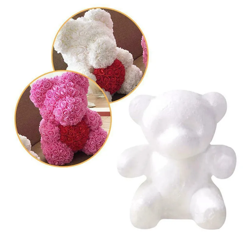 35CM Creative Handmade Flower White Foam Bear Arrangement DIY Bubble Rose Bears Rose Wedding Anniversary Valentine's Day Gifts
35CM Creative Handmade Flower White Foam Bear Arrangement DIY Bubble Rose Bears Rose Wedding Anniversary Valentine's Day Gifts