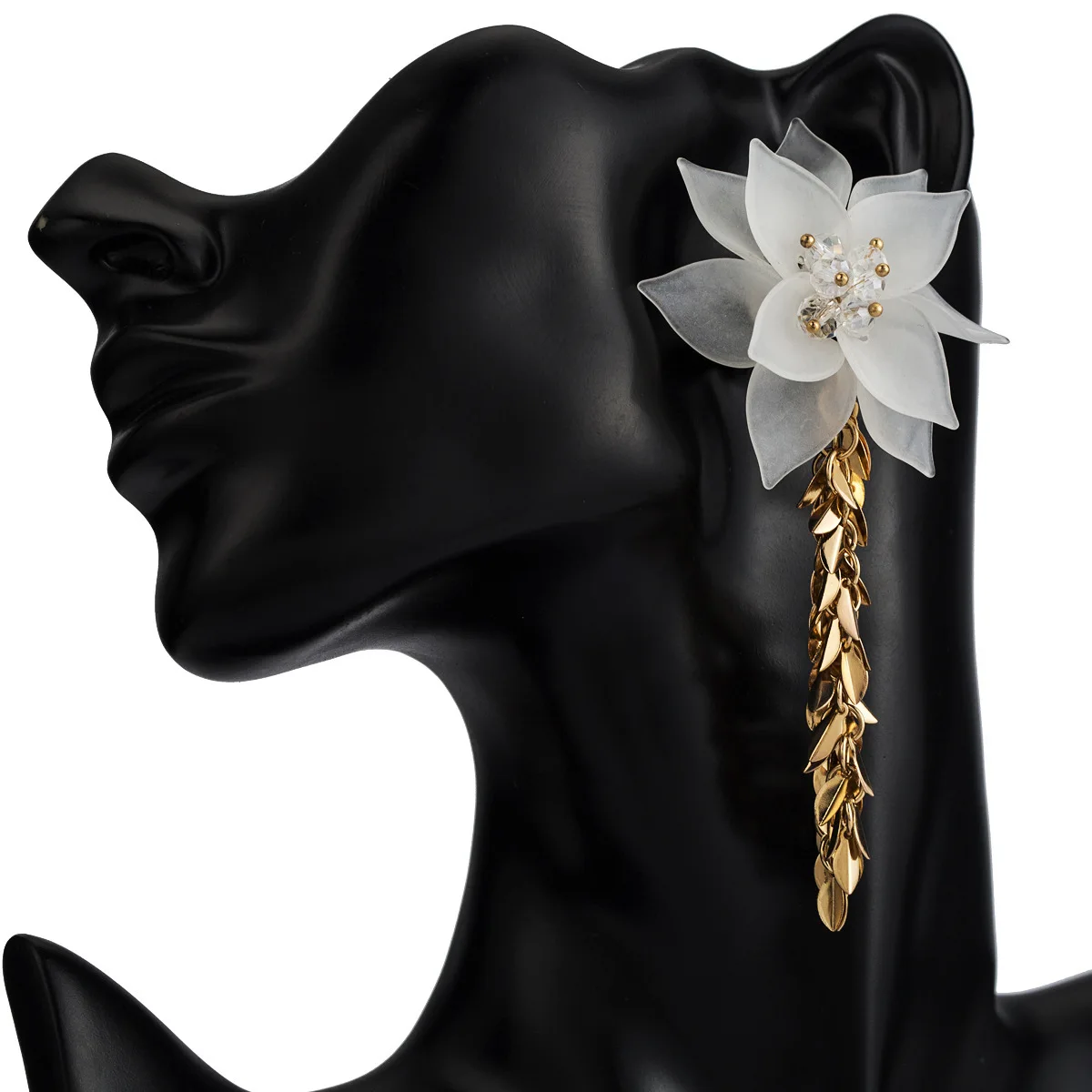 JOUVAL Bohemian Big Flower Hanging Drop Earrings For Women Gold Alloy Leaf Tassel Earings Lady Female Fashion Statement Brincos
JOUVAL Bohemian Big Flower Hanging Drop Earrings For Women Gold Alloy Leaf Tassel Earings Lady Female Fashion Statement Brincos