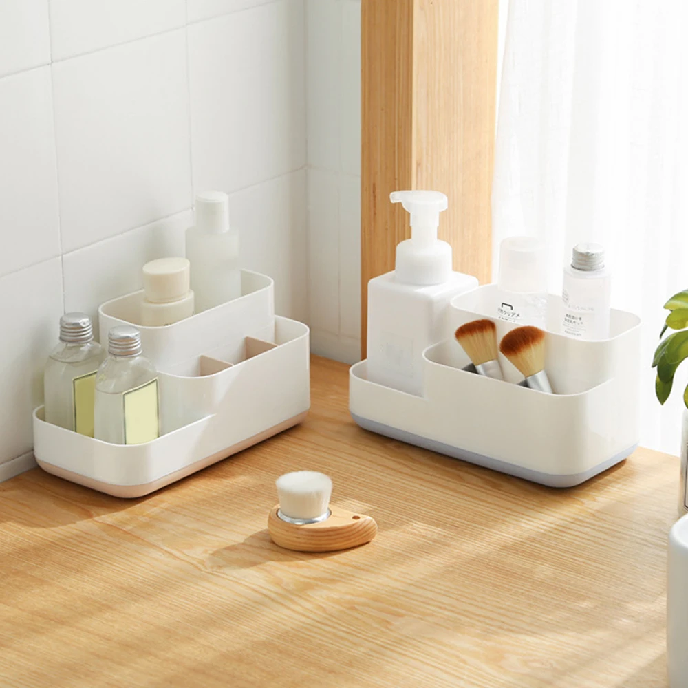 Plastic Makeup Organizer Bathroom Storage Box Cosmetic Container Office Desktop Detachable Grid Makeup Jewelry Storage Box Bins
Plastic Makeup Organizer Bathroom Storage Box Cosmetic Container Office Desktop Detachable Grid Makeup Jewelry Storage Box Bins