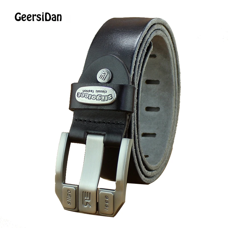 GEERSIDAN New Designer High quality genuine leather belt luxury belt for men waistband vintage width pin buckle belt for jeans
GEERSIDAN New Designer High quality genuine leather belt luxury belt for men waistband vintage width pin buckle belt for jeans