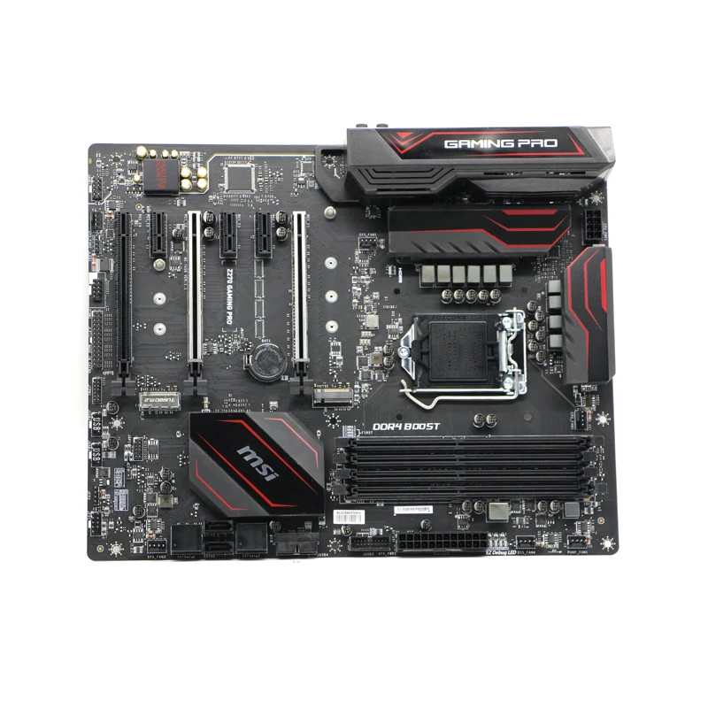 For MSI Z270 GAMING PRO Z270 motherboard 1151 pin DD4 M.2 interface Original Used motherboard
For MSI Z270 GAMING PRO Z270 motherboard 1151 pin DD4 M.2 interface Original Used motherboard