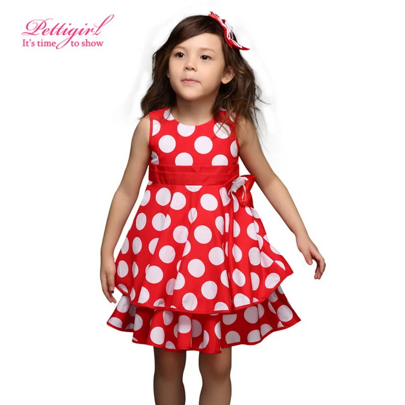 Girls' Tank Dress Red