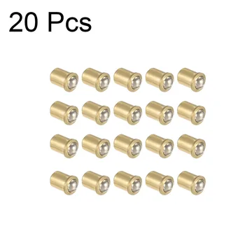 Uxcell Door Cabinet Closet Drawer 5mm 7mm Dia Brass Ball Catch Latch Catcher Cabinet & Furniture Door Catches 20pcs
Uxcell Door Cabinet Closet Drawer 5mm 7mm Dia Brass Ball Catch Latch Catcher Cabinet & Furniture Door Catches 20pcs