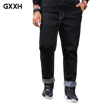 Large size Men's pants increase Fertilizer Stretch jeans Autumn Loose Waist Straight Casual trousers Size XXL-4XL 5XL 6XL
Large size Men's pants increase Fertilizer Stretch jeans Autumn Loose Waist Straight Casual trousers Size XXL-4XL 5XL 6XL