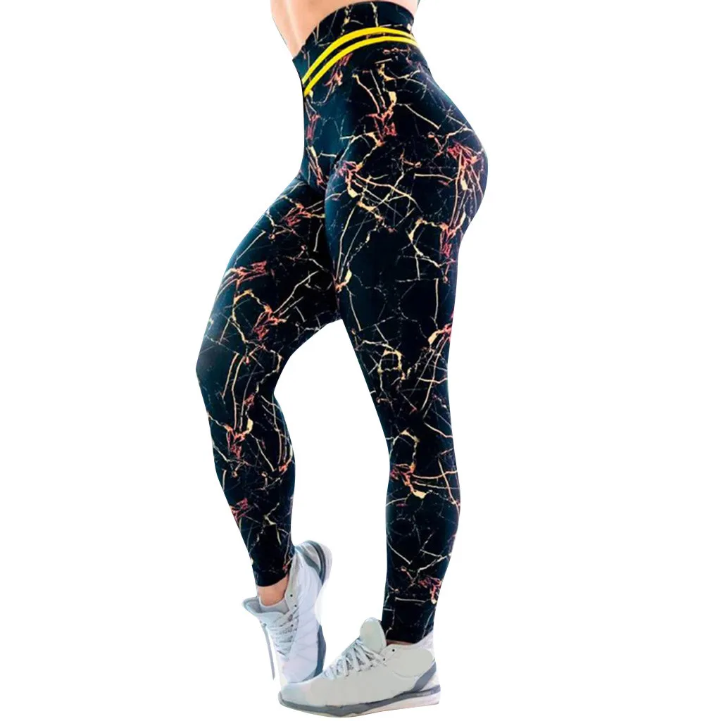 Womail Women's High Waist Yoga Pants Casual Marble Digital Printing Ankle-Length PantsSports Yoga Pants sportleggings vrouwen
Womail Women's High Waist Yoga Pants Casual Marble Digital Printing Ankle-Length PantsSports Yoga Pants sportleggings vrouwen