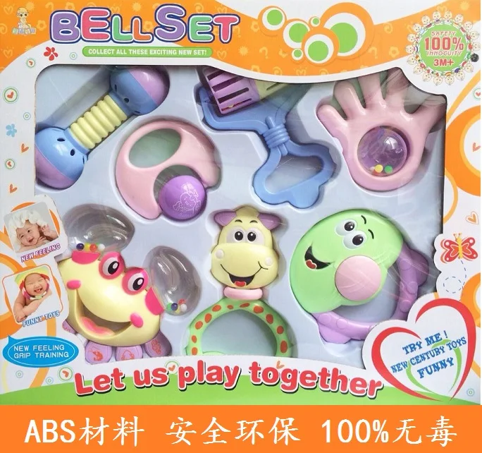 Newborn baby toy rattles, 0-1 year old 2 4 puzzle baby young children hand rattles, reassure the gift box 3 - 6 - 12 months old
Newborn baby toy rattles, 0-1 year old 2 4 puzzle baby young children hand rattles, reassure the gift box 3 - 6 - 12 months old