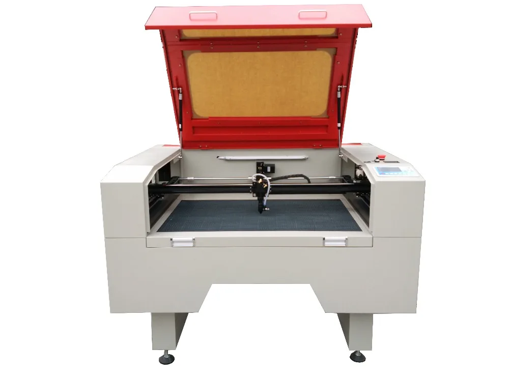 

9060 Co2 Laser Engraving And Cut Machine.Laser tube 80W 60W .AWC708C Controller .Honeycomb Table For Cut Cloth and Leather