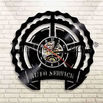 1Piece Auto Service Repair Shop Sign Vehicle Wheel Vinyl Record Wall Clock Car Service Mechanic Business Modern Wall Clock
1Piece Auto Service Repair Shop Sign Vehicle Wheel Vinyl Record Wall Clock Car Service Mechanic Business Modern Wall Clock