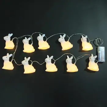 Easter Battery Powered 10 LED Rabbit Led String Lights Children Bedroom Lighting Strings Battery String Light Christmas Gift
Easter Battery Powered 10 LED Rabbit Led String Lights Children Bedroom Lighting Strings Battery String Light Christmas Gift