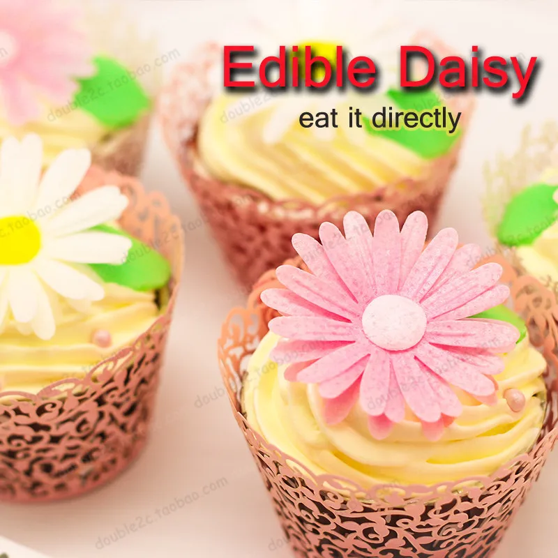 12pcs/lot 3D Edible paper Daisy flower cake decoration edible wafter paper cake decorations,cupcake decorating tools
12pcs/lot 3D Edible paper Daisy flower cake decoration edible wafter paper cake decorations,cupcake decorating tools