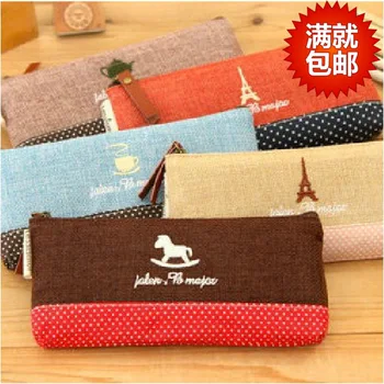 Free ship!1lot=15pc!Creative student stationery pen bag / tower cute pencil bag / Canvas cotton bag
Free ship!1lot=15pc!Creative student stationery pen bag / tower cute pencil bag / Canvas cotton bag