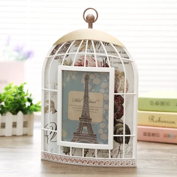 Continental Creative Bird Cage Photo Frame Picture Frame Table Decoration Wall Hanging for Picture Photo 5 inch 7 inch
Continental Creative Bird Cage Photo Frame Picture Frame Table Decoration Wall Hanging for Picture Photo 5 inch 7 inch