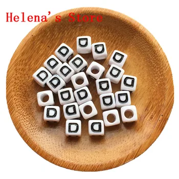Single Letter D Printed White Color Square Acrylic Letter Alphabet Beads 7*7MM Cube Plastic Jewelry Bracelet Spacer Beads
Single Letter D Printed White Color Square Acrylic Letter Alphabet Beads 7*7MM Cube Plastic Jewelry Bracelet Spacer Beads