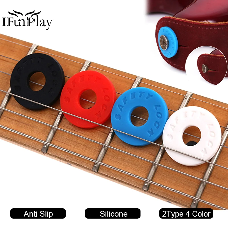 2Pcs Electric Bass Guitar Strap Blocks Silicone Soft Anti Slip Tail Nail Buckle Rubber Guitarra Strap Lock Guitar Accessories
2Pcs Electric Bass Guitar Strap Blocks Silicone Soft Anti Slip Tail Nail Buckle Rubber Guitarra Strap Lock Guitar Accessories