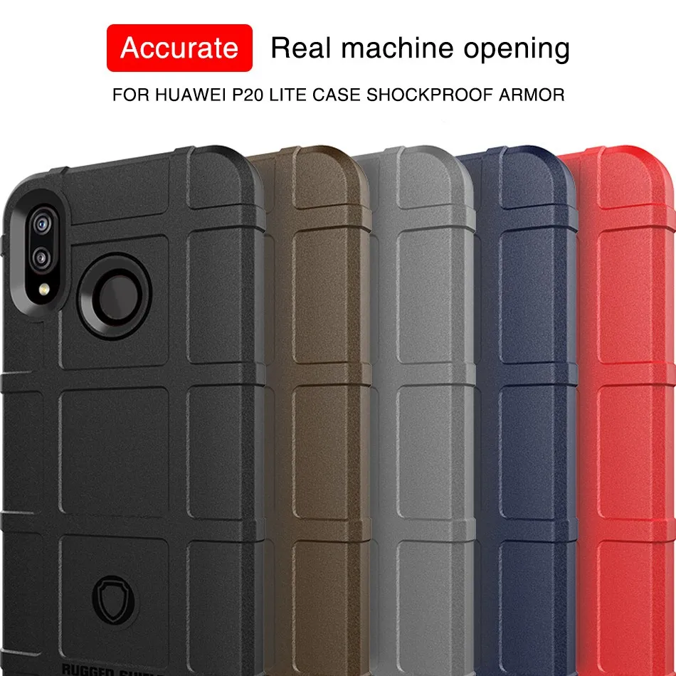 For HUAwei p20 lite Case Shockproof Armor