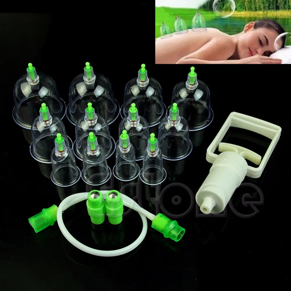 12 Cups Chinese Medical Cupping Set Acupuncture Magnets Point Therapy Bodys Treatments
12 Cups Chinese Medical Cupping Set Acupuncture Magnets Point Therapy Bodys Treatments