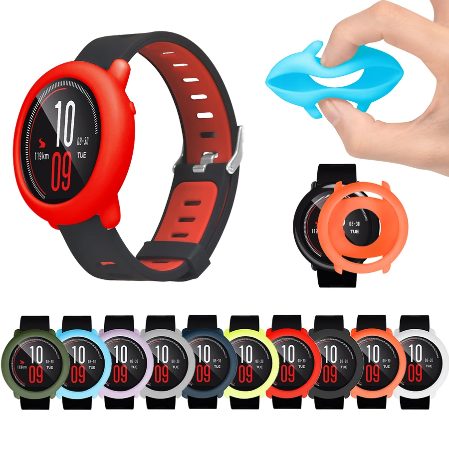 Soft TPU Full Case Cover Shell Silicone Frame Protective for Xiaomi Huami Amazfit Pace Smart Watch Watch Case Cover
Soft TPU Full Case Cover Shell Silicone Frame Protective for Xiaomi Huami Amazfit Pace Smart Watch Watch Case Cover