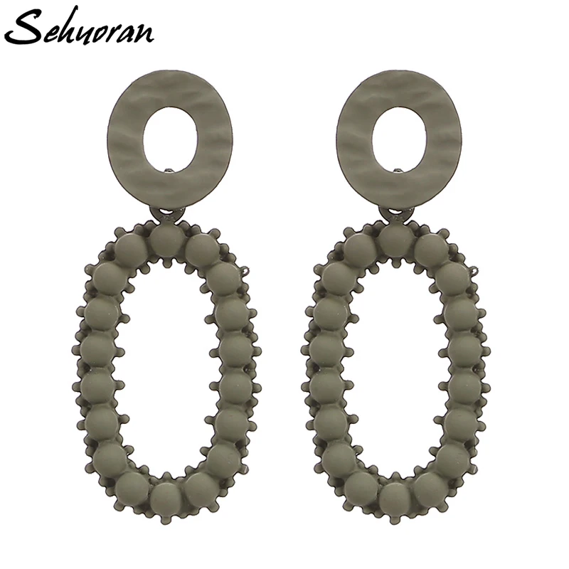 Sehuoran Mat Color Geometric Statement Earring Big Vintage Earrings For Women 2018 Metal Earing Hanging Chrismas Fashion Jewelry
Sehuoran Mat Color Geometric Statement Earring Big Vintage Earrings For Women 2018 Metal Earing Hanging Chrismas Fashion Jewelry