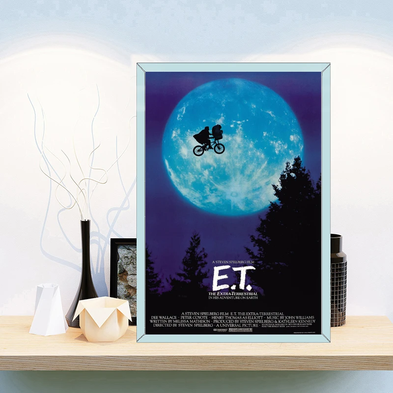 E.T. The Extra Terrestrial Classic Movie Paintings On Canvas Modern Art Poster Wall Pictures Home Decoration
E.T. The Extra Terrestrial Classic Movie Paintings On Canvas Modern Art Poster Wall Pictures Home Decoration