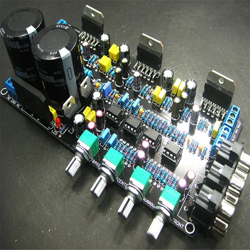 TDA7265 5.1 Finished Power Amplifier Board Subwoofer Home Theater 6-Channel HIFI Audio and Video Fever
TDA7265 5.1 Finished Power Amplifier Board Subwoofer Home Theater 6-Channel HIFI Audio and Video Fever