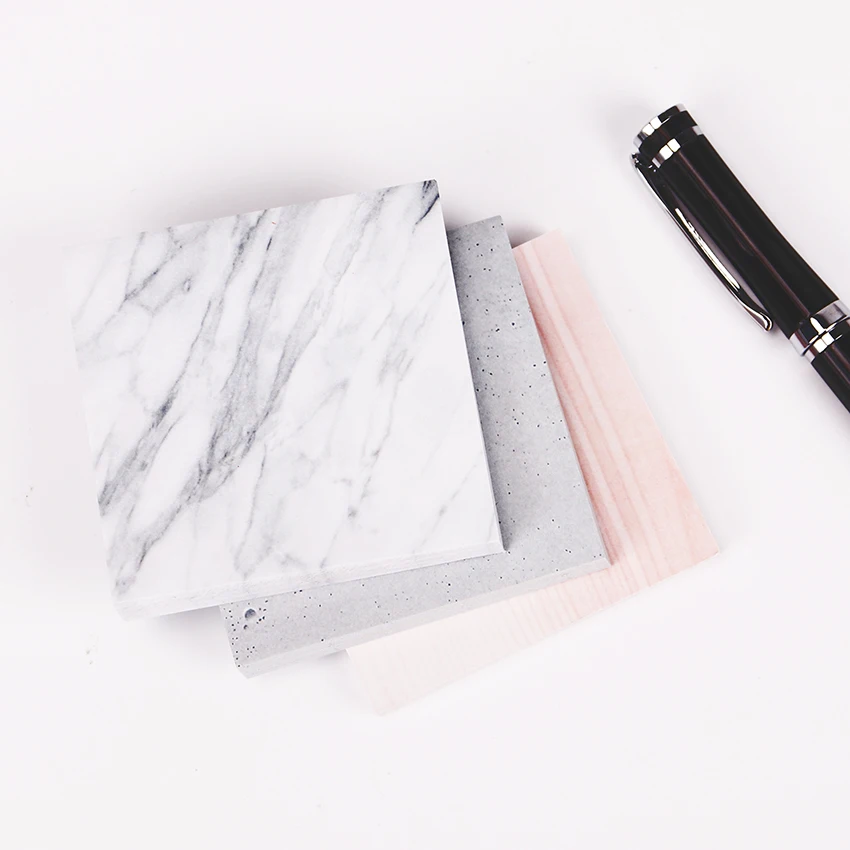 1PC(75 sheets)The Color of Marble Notepad Self Adhesive Memo Pad Sticky Notes Bookmark School Office Supply
1PC(75 sheets)The Color of Marble Notepad Self Adhesive Memo Pad Sticky Notes Bookmark School Office Supply