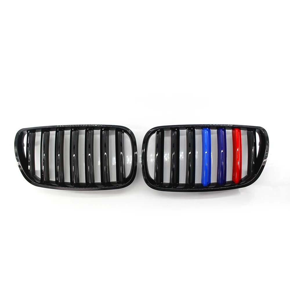 Gloss Black M-Color Center Kidney Grille Grill for BMW E83 X3 2007-2010 Grill Facelift 51113420087,51113420088
Gloss Black M-Color Center Kidney Grille Grill for BMW E83 X3 2007-2010 Grill Facelift 51113420087,51113420088